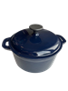 DUTCH OVEN, 2.75QT ENAMELLED CAST IRON