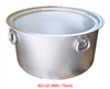CAULDRON POT SET 2PCS, 105QT & 165QT--HD