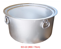CAULDRON POT SET 2PCS, 105QT & 165QT--HD