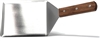 GRILL SPATULA HEAVY DUTY, 5"X6" BLADE, WOOD HANDLE