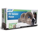 RV SEWER HOSE 15' HTS, HD VINYL