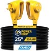 POWERGRIP EXT CORD 25', 30amp, 125V/3750W