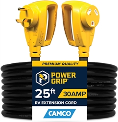 POWERGRIP EXT CORD 25', 30amp, 125V/3750W