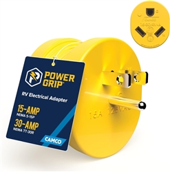 POWER GRIP EXT ADAPTER 30A FEMALE, 15A MALE, 125VOLT