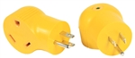 ADAPTER 90deg, 15M/30F, 125 VOLT--CAMCO