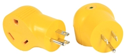 ADAPTER 90deg, 15M/30F, 125 VOLT--CAMCO
