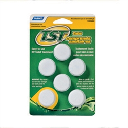 TOILET TANK TREATMENT TABLET DROP INS, 6/CARD