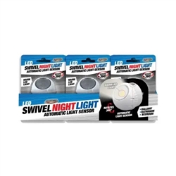 NIGHT LIGHT, SWIVEL LED