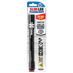 SLIM LED 150 FLASHLIGHTM, 3AAA, ALUMINUM CASING