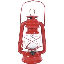 LED HURRICANE LANTERN 9,25", RED