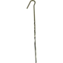 TENT STAKES, STEEL (LT WT)--6/CARD