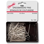 DRESSMAKER PINS, 180pc, CD