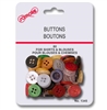 BUTTONS, ASSORTED COLORS