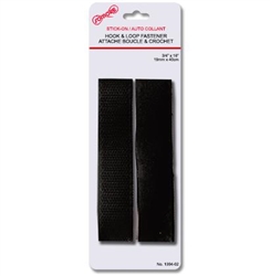 HOOK AND LOOP FASTENER, BLACK---STICK-ON