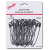 SAFETY PINS, 2" LARGE SILVER--50 PCS