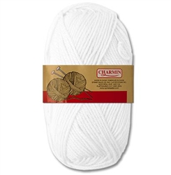 YARN, WHITE, 50GR