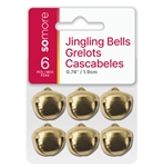 JINGLE BELLS 3/4" --6/CARD