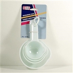 MEASURING CUPS 4PC(1/3C,1/4C,1/2C, 1C)