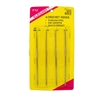 CROCHET HOOKS, 4PC ASST SIZES