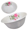 BOWL MELAMINE 7", PINK ROSES