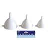 FUNNEL SET 3PCS, PLASTIC