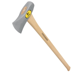 SPLITTING MAUL, 6LB, SLEDGE-EYE, HICKORY HANDLE
