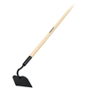 GARDEN HOE, 48" WOOD HANDLE