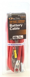 BATTERY CABLE,43" TOP POST4 GAUGE