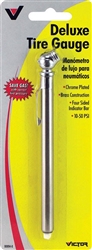 TIRE GAUGE, CAR--5-50 PSI