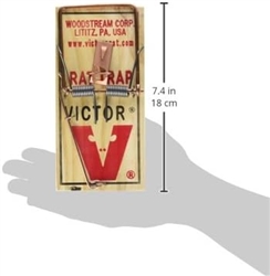 RAT TRAP, VICTOR---WOODEN