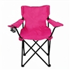 CHAIR, FOLDING W/DRINK HOLDERS, ASST NEON COLORS