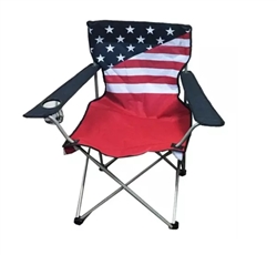 CHAIR, FOLDING W/STARS/STRIPES (6/BX)