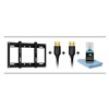 TV WALL MOUNTING KIT, 5PC (fFor HDTV-- 23" TO 42")