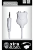 AUDIO SPLITTER CABLE, WHITE