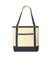 Port Authority Medium Cotton Canvas Boat Tote