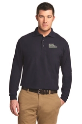 Port Authority Men's L/S Silk Touch Polo