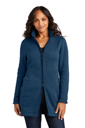 Port Authority Ladies Arc Sweater Fleece Long Jacket
