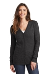 Port Authority Ladies Marled Cardigan Sweater