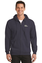 Port Authority Unisex Full Zip Hooded Sweatshirt