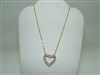 Beautiful Diamond heart pendant