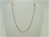 14k Yellow and White Gold Chain