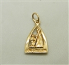 Confirmation 14 K Yellow Gold Charm