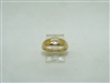 14k yellow gold single diamond ring