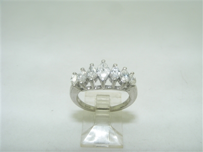 14k white gold engagement ring