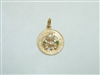 14k Yellow Gold Happy Anniversary Pendant