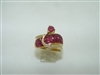Beautiful Vintage diamond and ruby ring