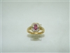 Beautiful Diamond and Ruby Ring