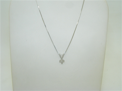 Cute diamond pendant with chain