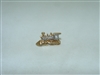 14k Yellow gold Diamond Train Tie Tack