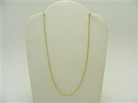 Pre-Owned Tiffany & Co Tag 18K Yellow Gold Chain